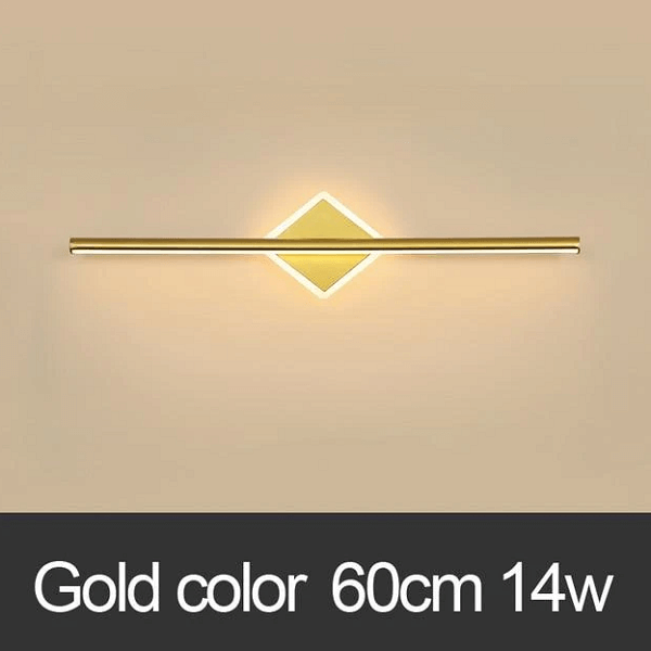 White Gold Bathroom Vanity Mirror Lamp Light