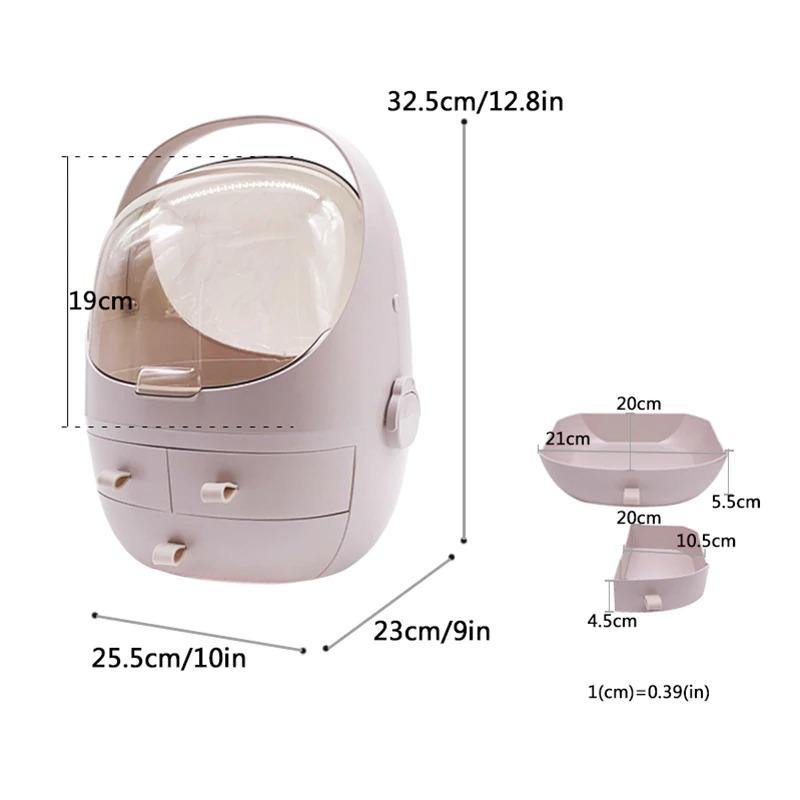 LuxeRack‚Ñ¢ The Ultimate Vanity Storage Box - Nordic Side -