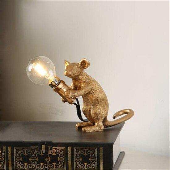 HomeQuill‚Ñ¢ Mouse Table Lamp - Nordic Side -