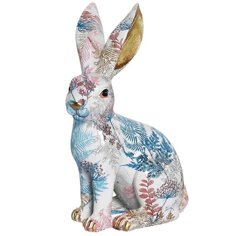 HomeQuill‚Ñ¢ Bunny Rabbit Tabletop Statue - Nordic Side -