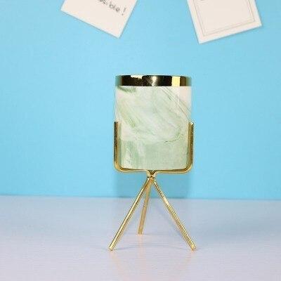 Colorful Marble Vase - Nordic Side -