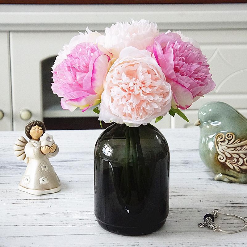 7 hands zhalai artificial artificial flowers peony hand bouquet home living room garden photography wedding decoration - Nordic Side -