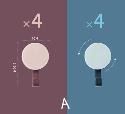 8PCS Nordic Wall Hooks - Nordic Side -