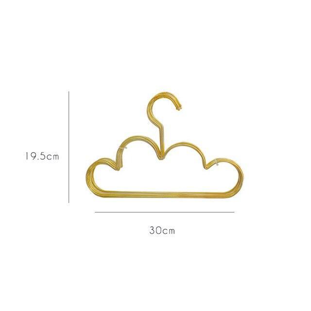 5pieces Cloud Gold Hangers - Nordic Side -