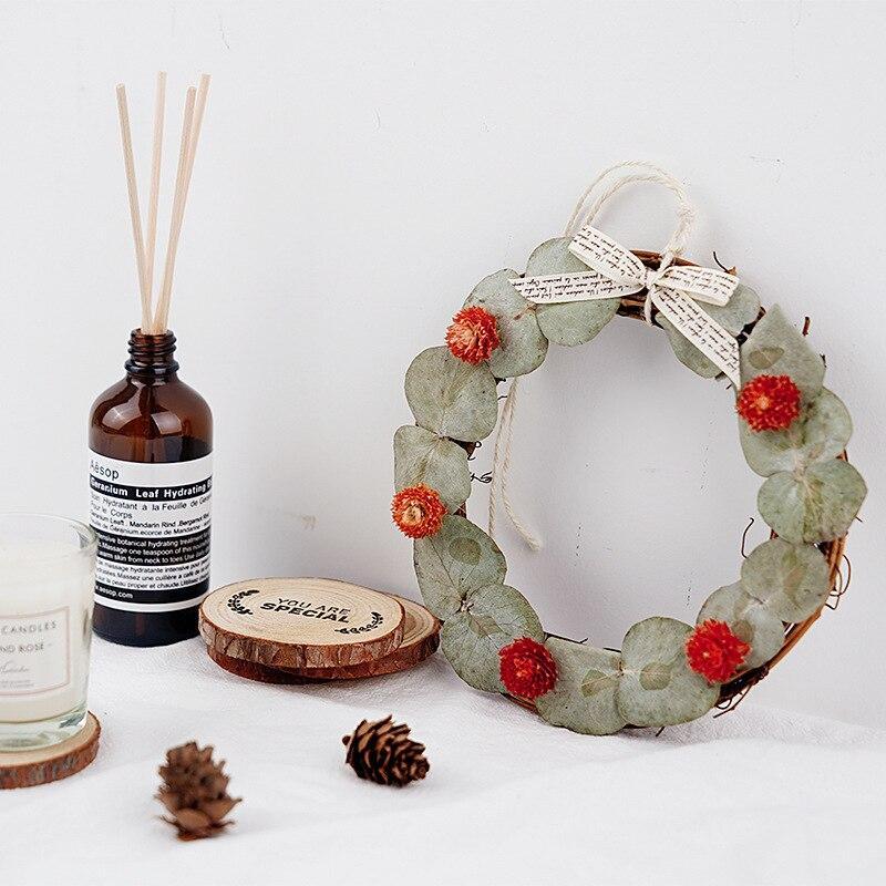 Handmade Natural Rattan Christmas Garland - Nordic Side -