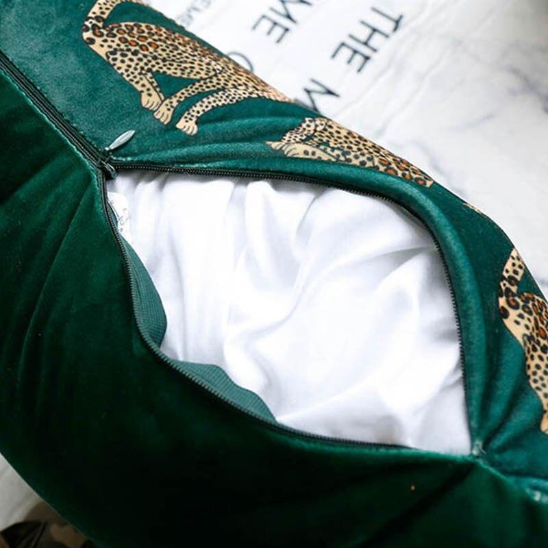 Retro Leopard Cushion Cover - Nordic Side -