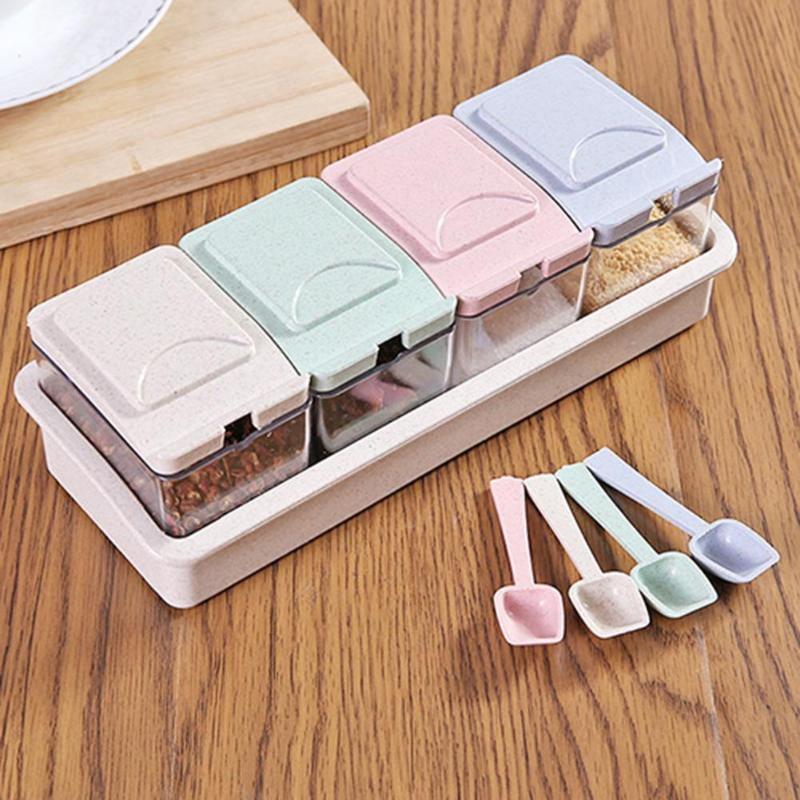 4 Compartment Condiment Container - Nordic Side - 06-23