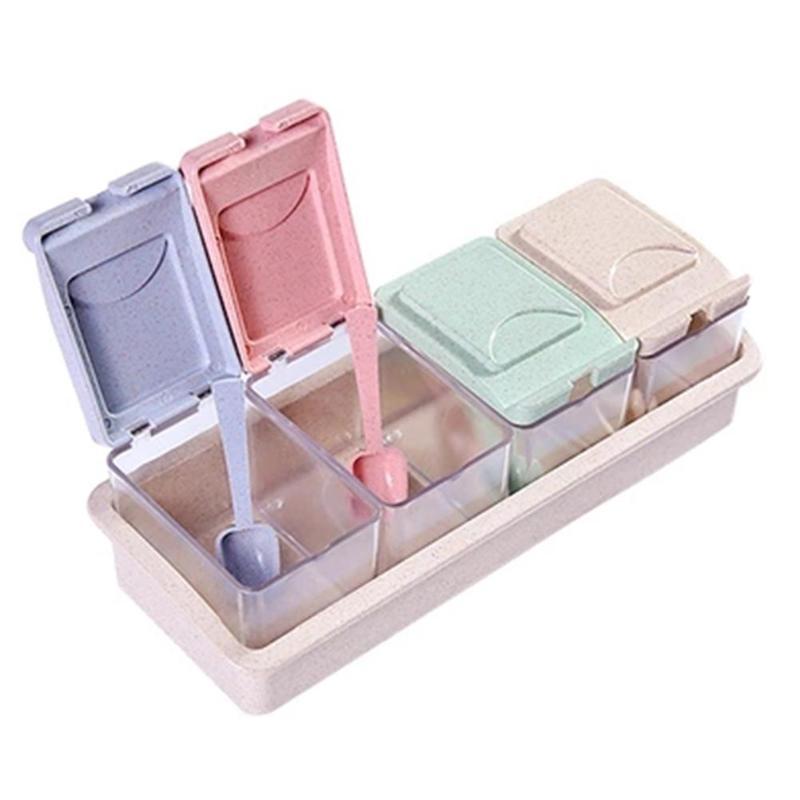 4 Compartment Condiment Container - Nordic Side - 06-23