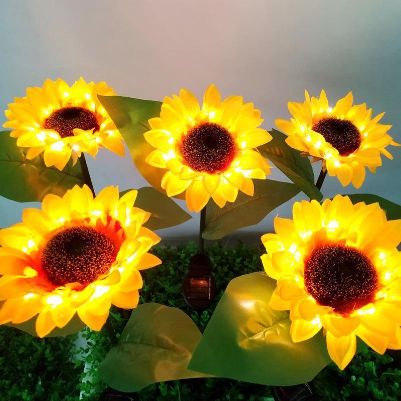 2 LED Sunflower Garden Lights - Nordic Side -