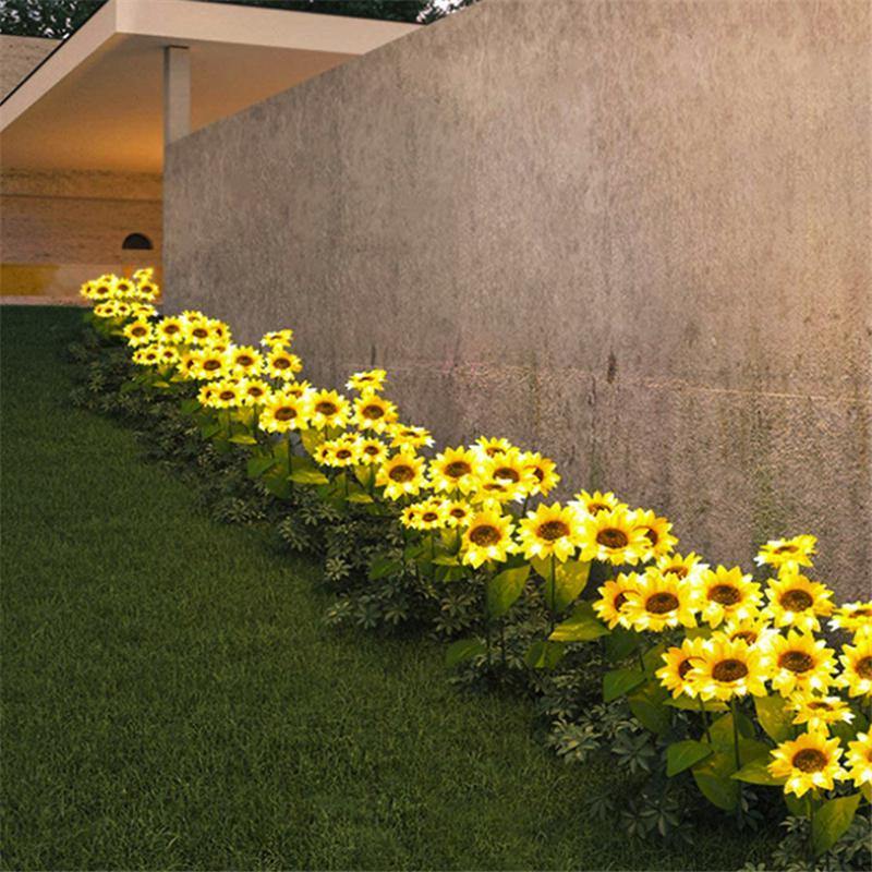 2 LED Sunflower Garden Lights - Nordic Side -