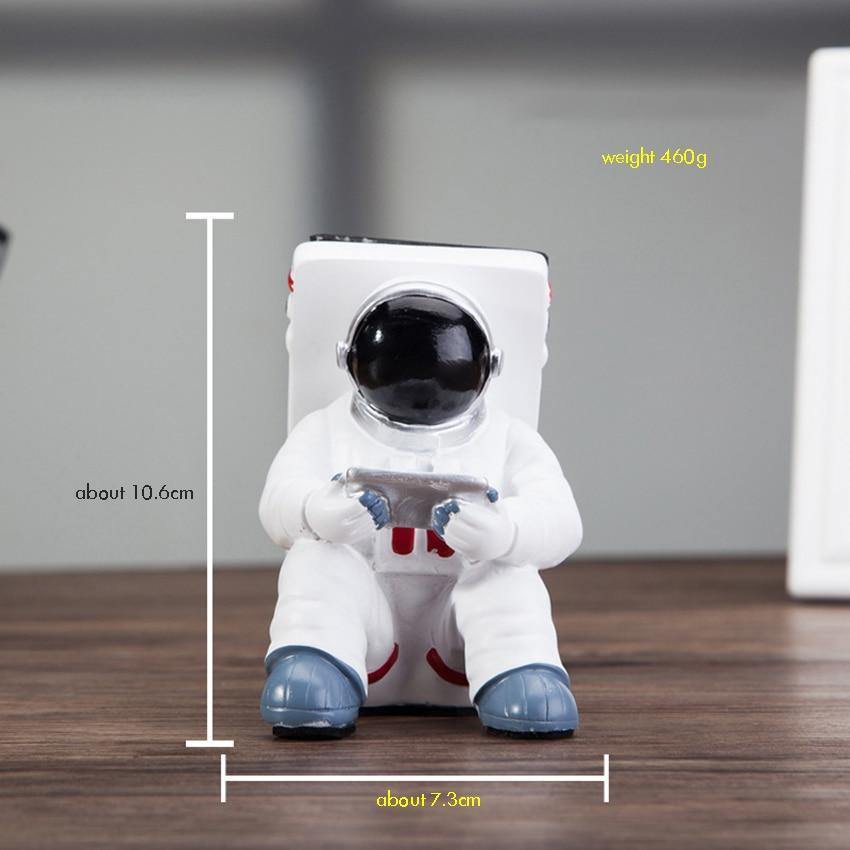 Decorative Astronaut Phone Holder - Nordic Side - astro, astronaut