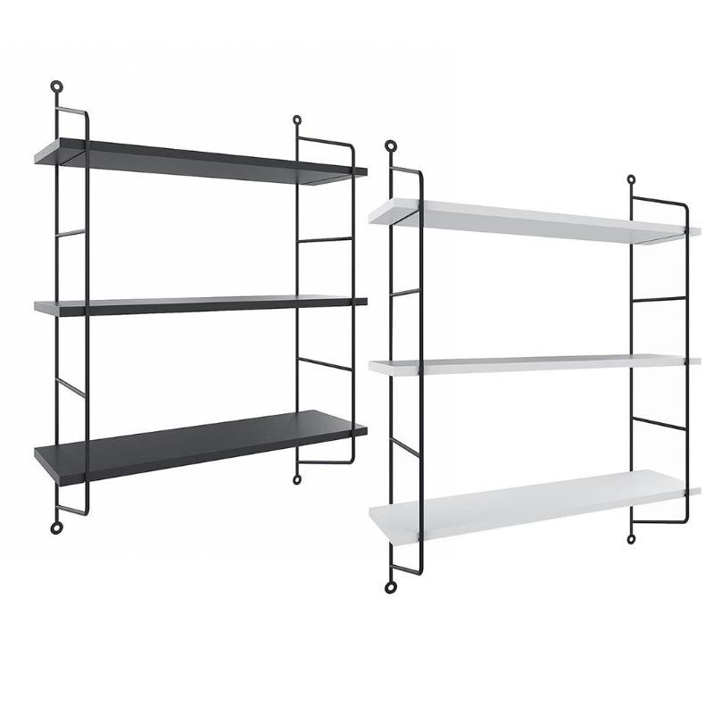 Olaine Rustic Wall Shelves - Olaine