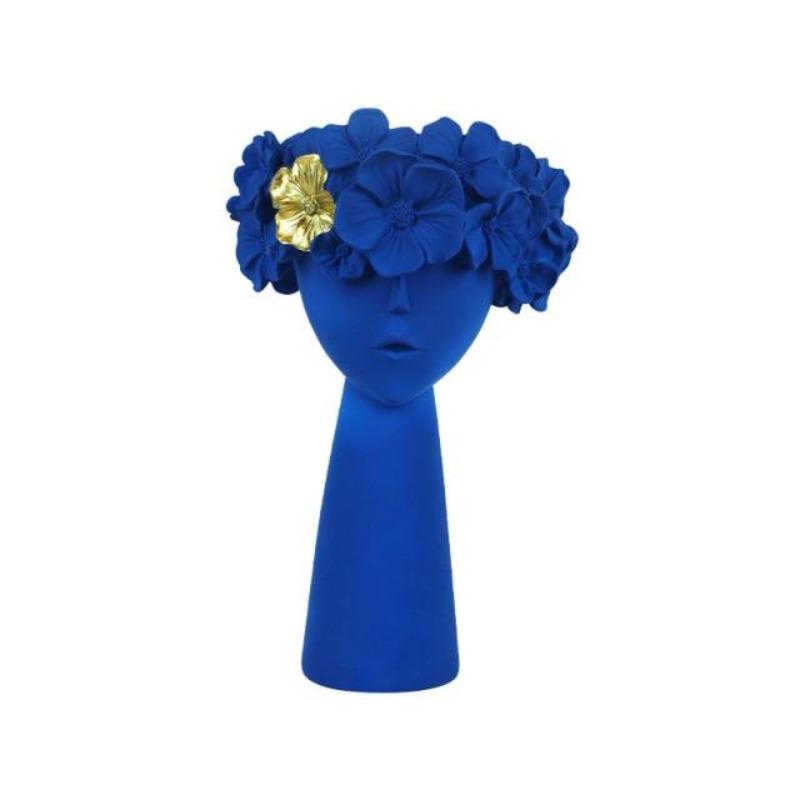 Flower Girl Resin Planter