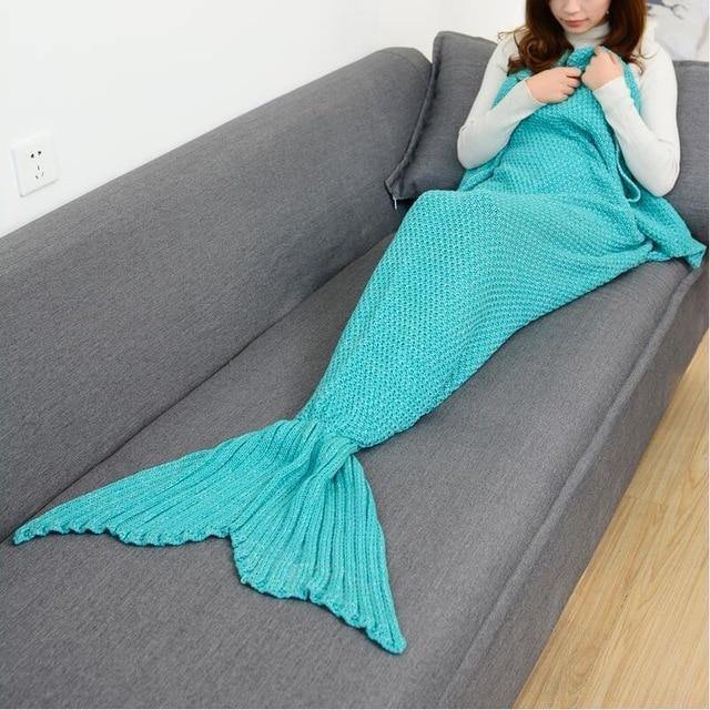 SnuggleTail‚Ñ¢ Mermaid Blanket - Nordic Side -