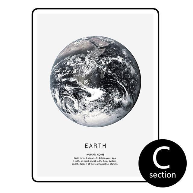 Moon, Earth & Venus - Nordic Side -