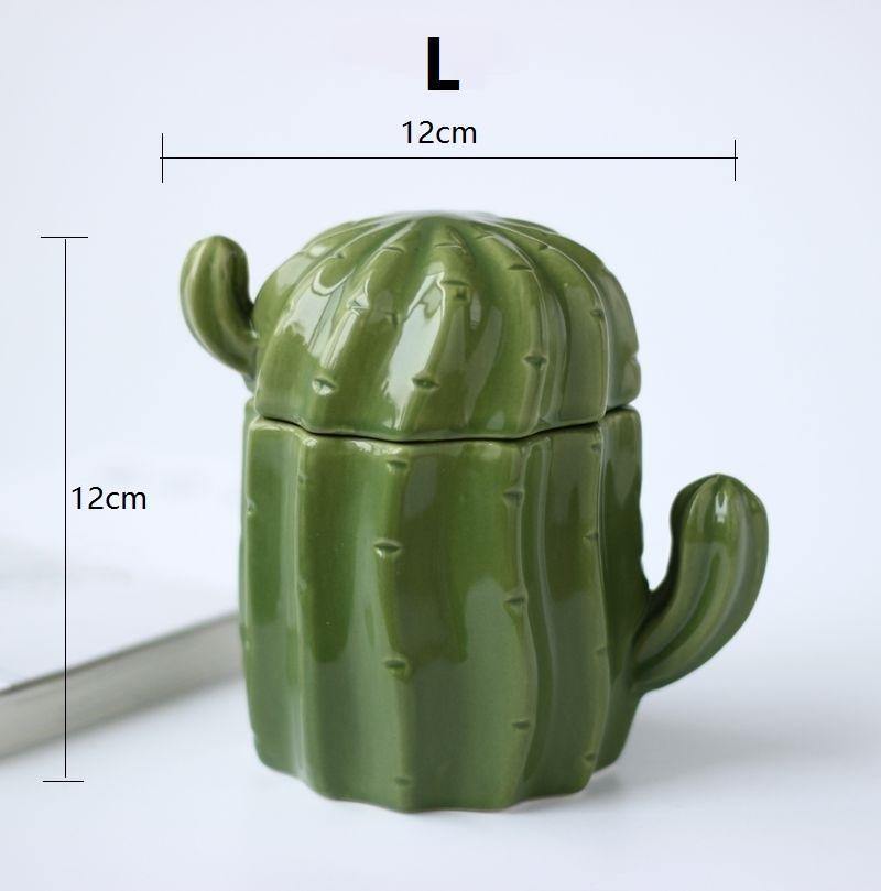 Ceramic Jewelry Storage Cactus - Nordic Side -