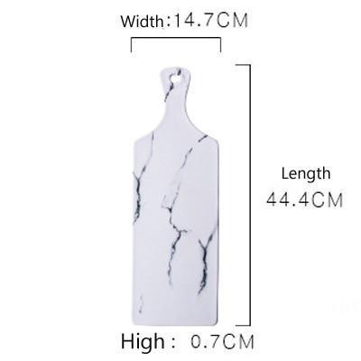 Marble Surface Large Plates - Nordic Side -