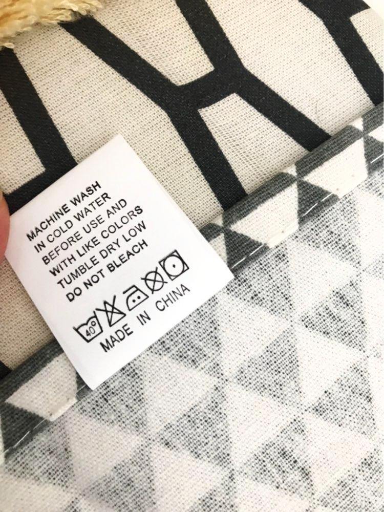 4PCS/SET 30X40CM Classic black Cotton Table Napkin - Nordic Side -