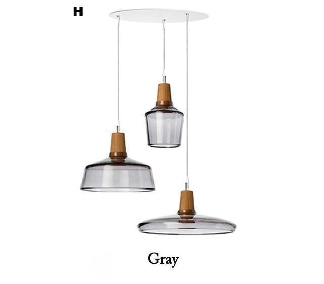 Glass With Wooden Top Light - Nordic Side -