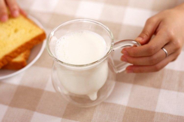 Double Glass Milk Cups - Nordic Side -