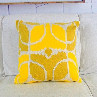 Vintage Embroidered Pattern Cushion - Nordic Side -