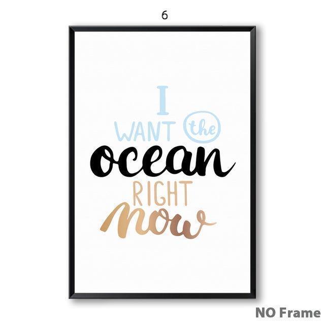 Mediterranean Sea Wall Art - Nordic Side -