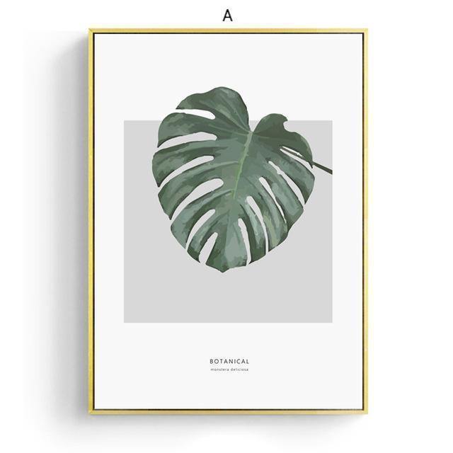 Watercolour Plant Wallarts - Nordic Side -