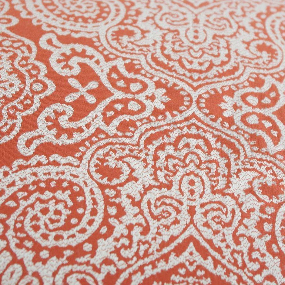 Classic Patterned Orange Cushion Cover - Nordic Side -