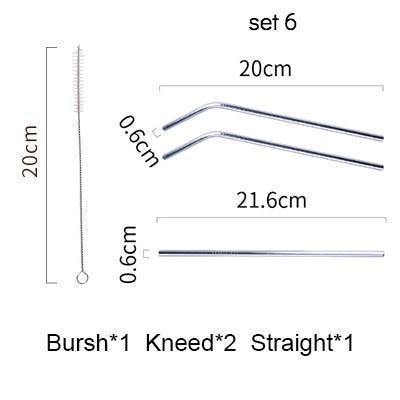 Stainless Steel Straw - Nordic Side -