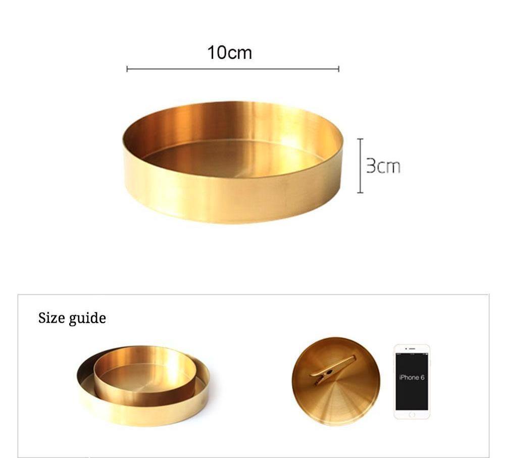 Metal Petit Round Organiser - Nordic Side -