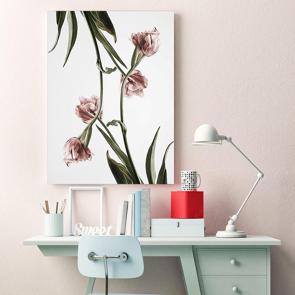 Romantic Pink Flowers - Nordic Side -