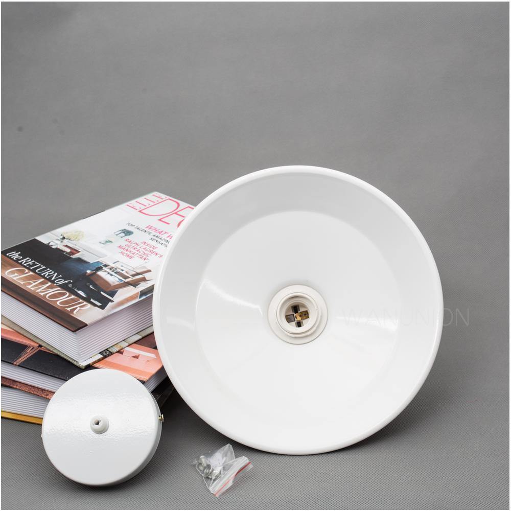 White Iron Pendant Light - Nordic Side -