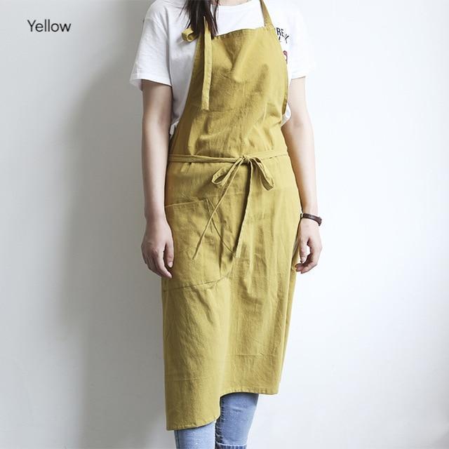 Simple Cotton Apron - Nordic Side -