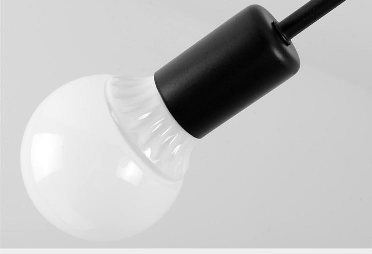 Black Iron Industrial Loft Pendant Light - Nordic Side -