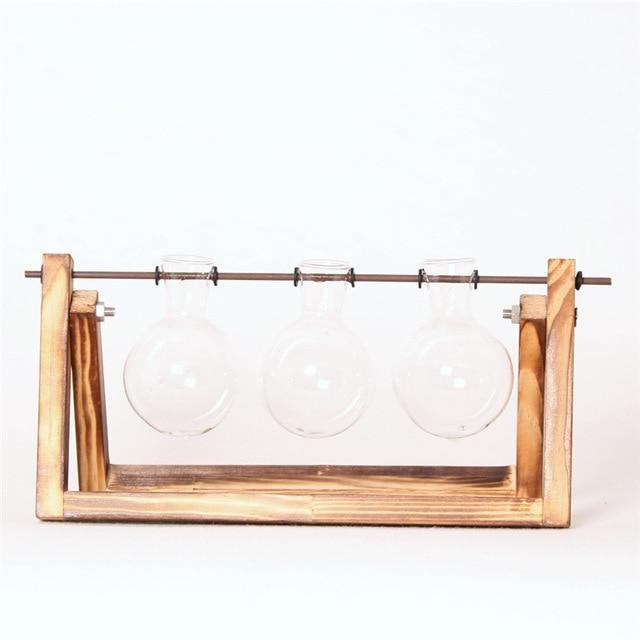 Wood Standing Vase - Nordic Side -