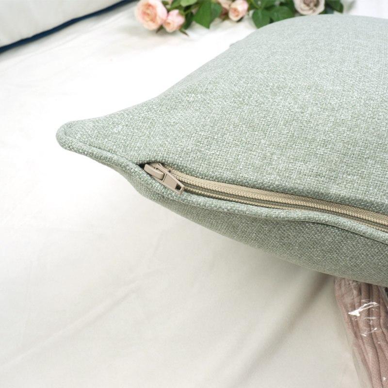 Soft Pale Green Cushion Cover - Nordic Side -