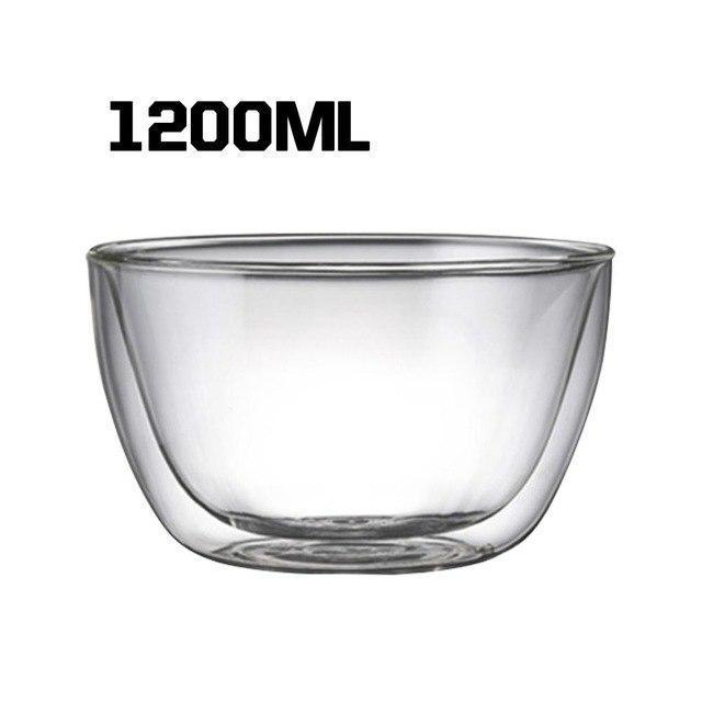 Double-layer Glass Bowl - Nordic Side -