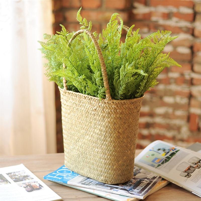 Wicker Weave Basket - Nordic Side -