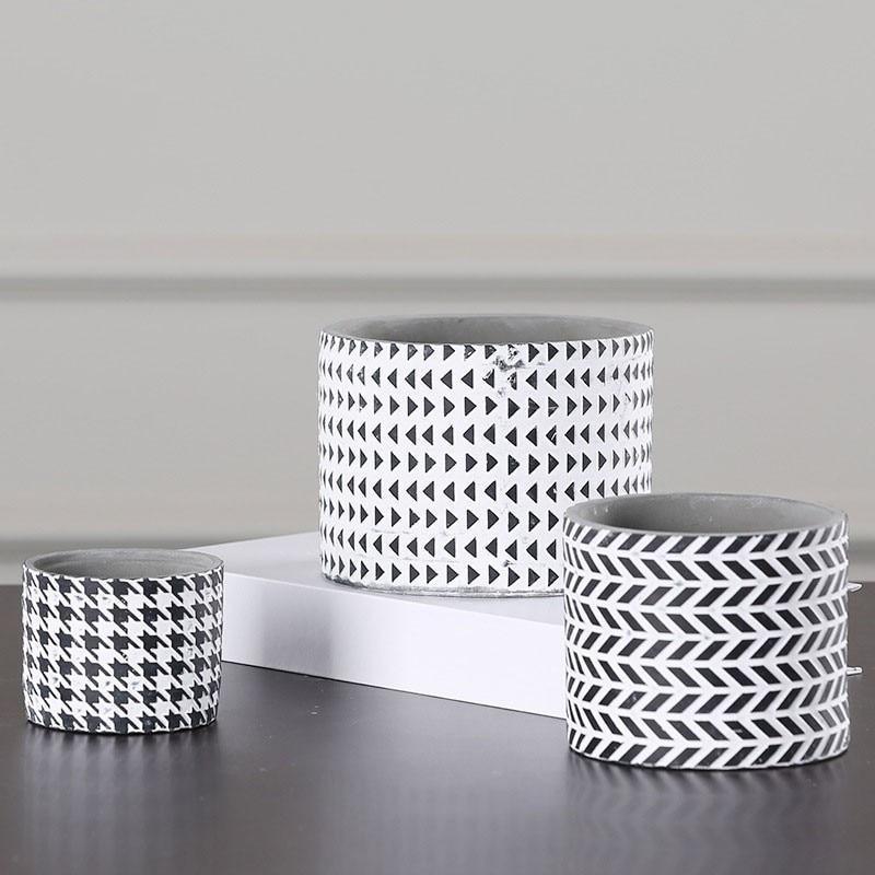 Geometry Pattern Pot - Nordic Side -