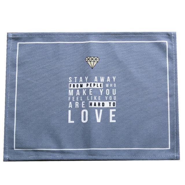 Cotten Table Mat - Nordic Side -