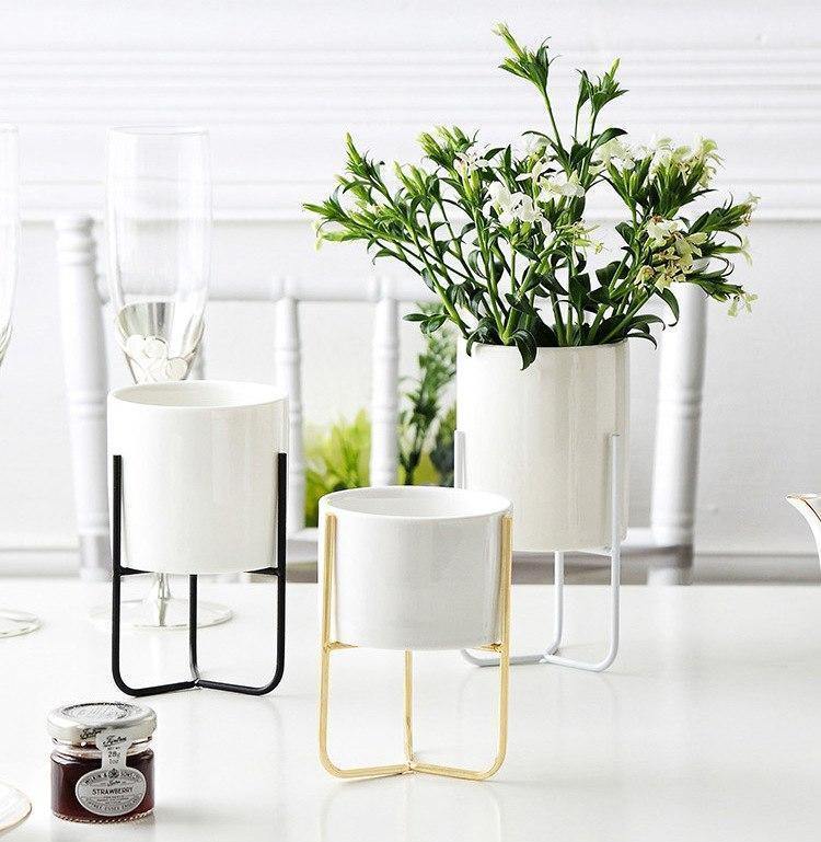 3 Pieces Set of Iron Vase - Nordic Side -