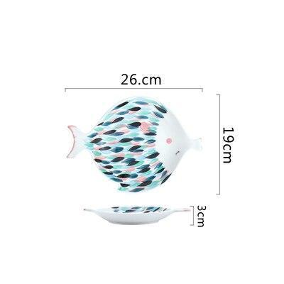 Kissing Fish Plates - Nordic Side -