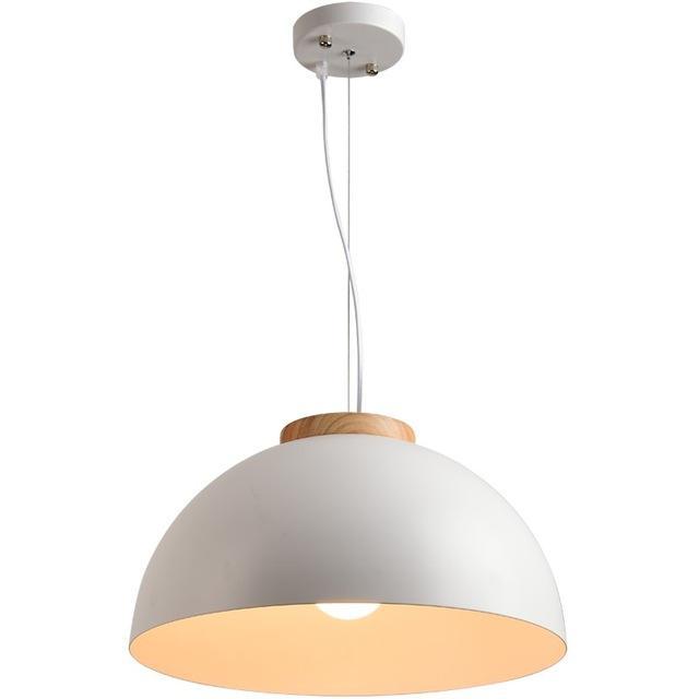 White Dom Pendant Light - Nordic Side -