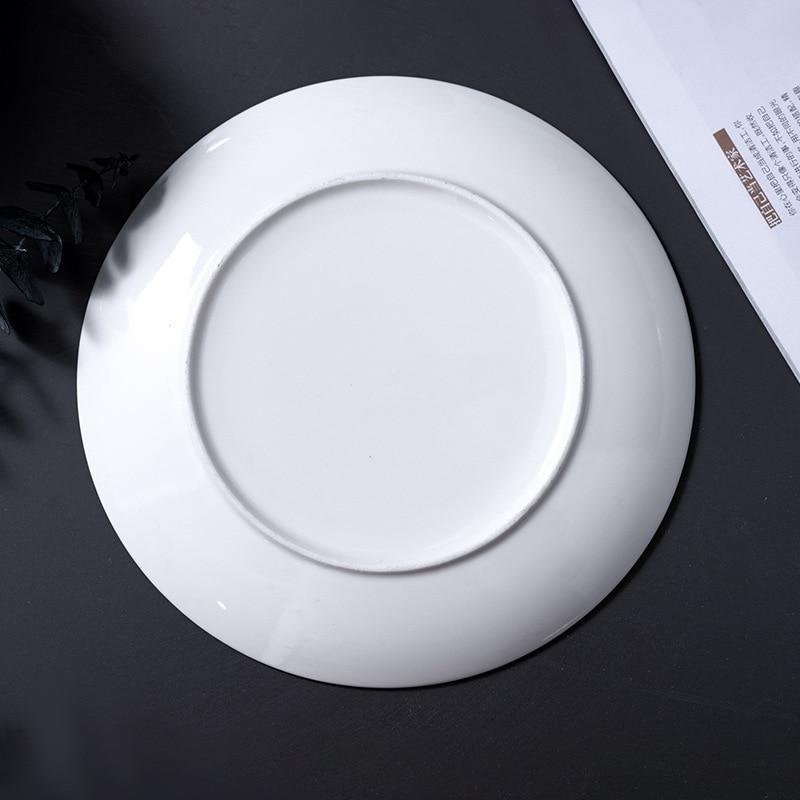 Black & Gold Marble Plate - Nordic Side -