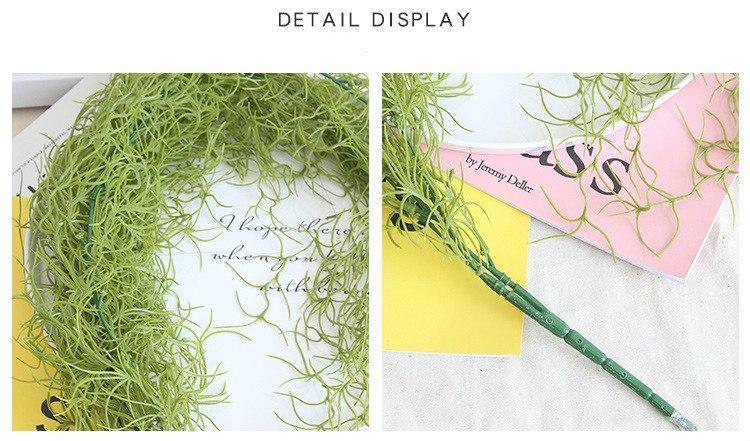 Artificial Rattan Grass - 35.83 in. Length fake tropical plant garden decoration artificial hanging grass wedding decor - Nordic Side -