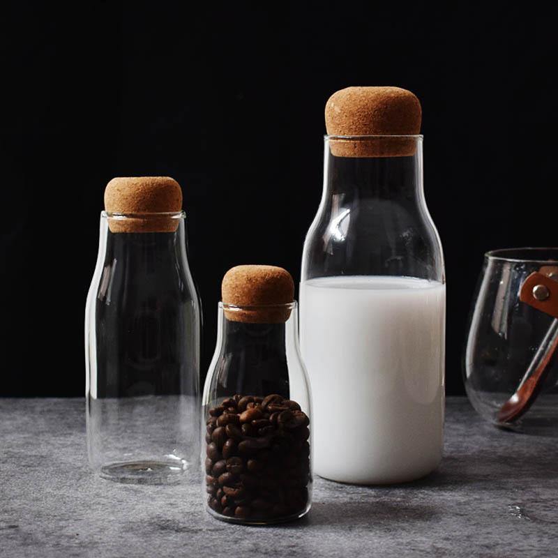 2 Set of Glass Bottle Organisers - Nordic Side -