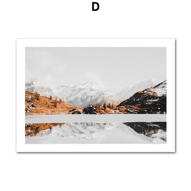 Desert Landscape Wall Art - Nordic Side -