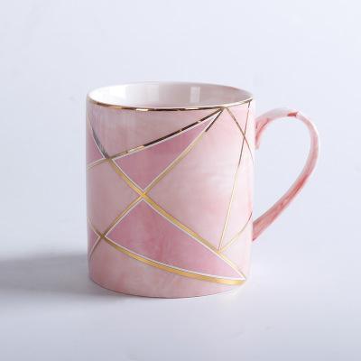Gold Stripe Marble Mug - Nordic Side -