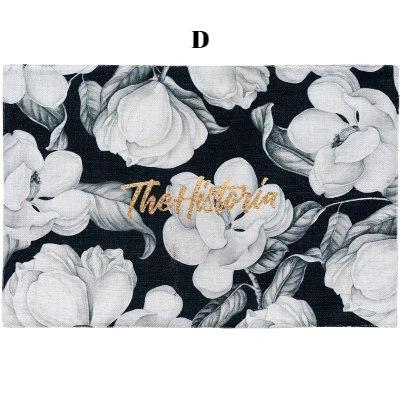 Floral Linen Table Mat - Nordic Side -