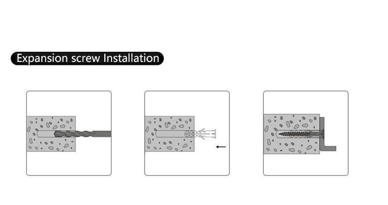 Iron & Wood Wall Storage Rack - Nordic Side -